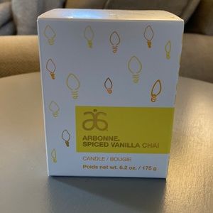 Brand New Arbonne Spiced Chai Candle